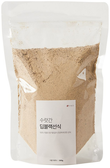 수랏간 태우지 않고 볶은 딥블랙선식, 300g, 1개
