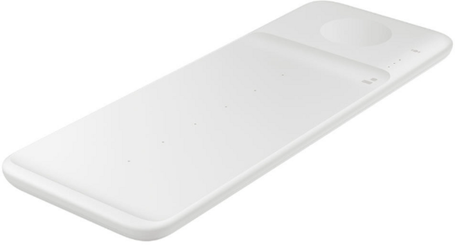 삼성전자 무선 충전 패드 트리오 EP-P6300, 3in1 (삼성정품) 화이트 무선충전, 1개