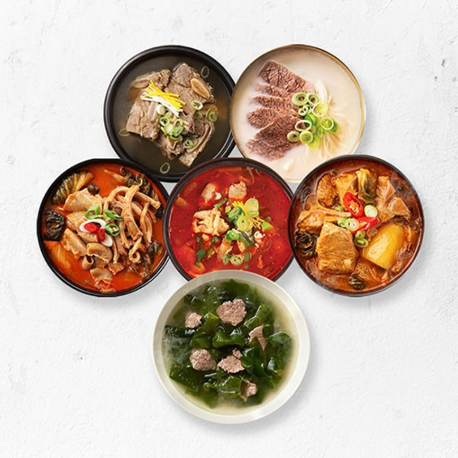 푸드맛남 바른 육개장 도가니탕 소내장탕 삼계탕 3봉 모음, 15.참스토리 진한 미역국 500gx3봉