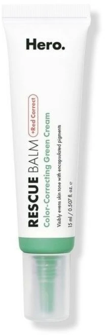 히어로 코스메틱 레스큐 밤+레드 코렉트 포스트 블레미쉬 리커버리 크림 15ml, 1개 - 쿠팡