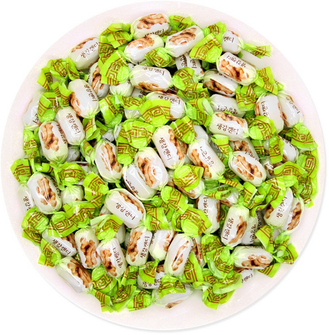 웰링스 대용량 업소용 벌크 디저트 캔디 화이트데이 기념일 행사 어린이집 답례품 식당 후식 생강 사탕, 1개, 2.5kg