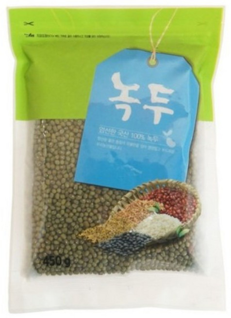 햇사래 통녹두, 450g, 1개
