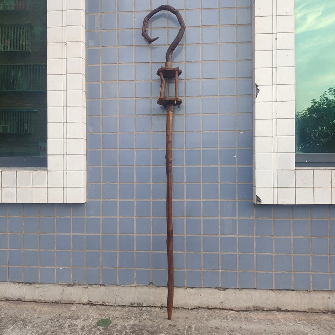 Cosplay 權杖手杖 cos 拍照道具 隱士典獄長第五人格武器, 1個, 簡配版須自己改裝高度1.9米, 簡配版須自己改裝高度1.9米