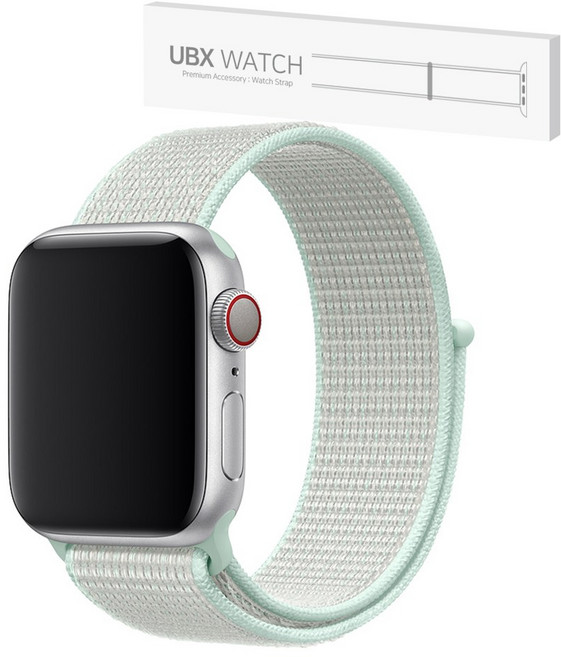 애플워치 호환 스포츠 루프 나일론 스트랩, 18. 틸틴트, 1개