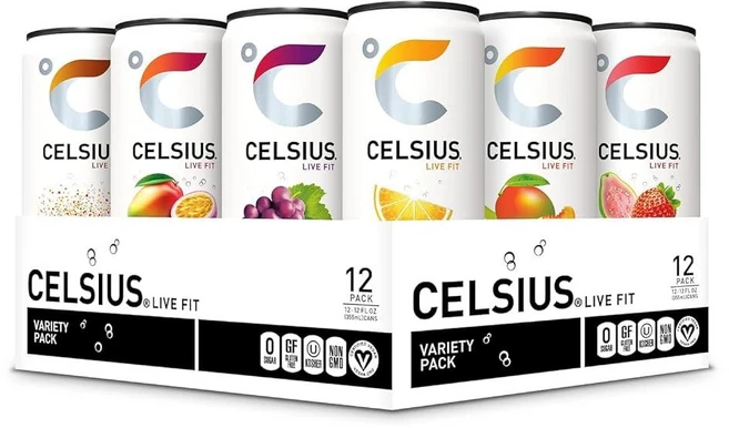 셀시우스 스파클링 에너지 드링크 355ml 12캔 6가지맛, 12개 - 쿠팡