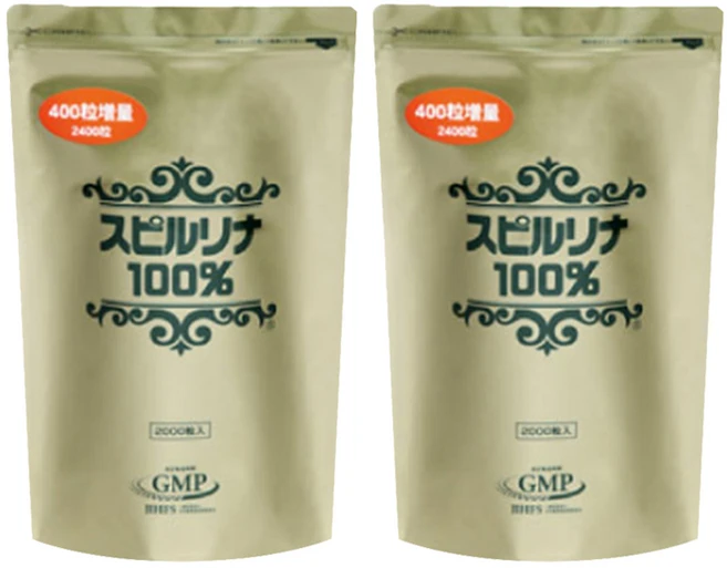 스피루리나 2400정 2개 일본 재팬알제 - 쿠팡