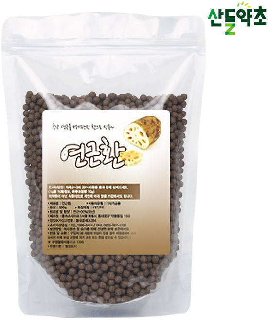 국내산 연근환, 1개, 300g