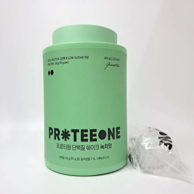 프로티원 단백질 쉐이크 녹차맛, 1개, 490g