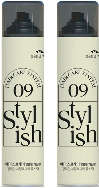 꽃을든남자 헤어스프레이 달콤한과일향, 300ml, 2개
