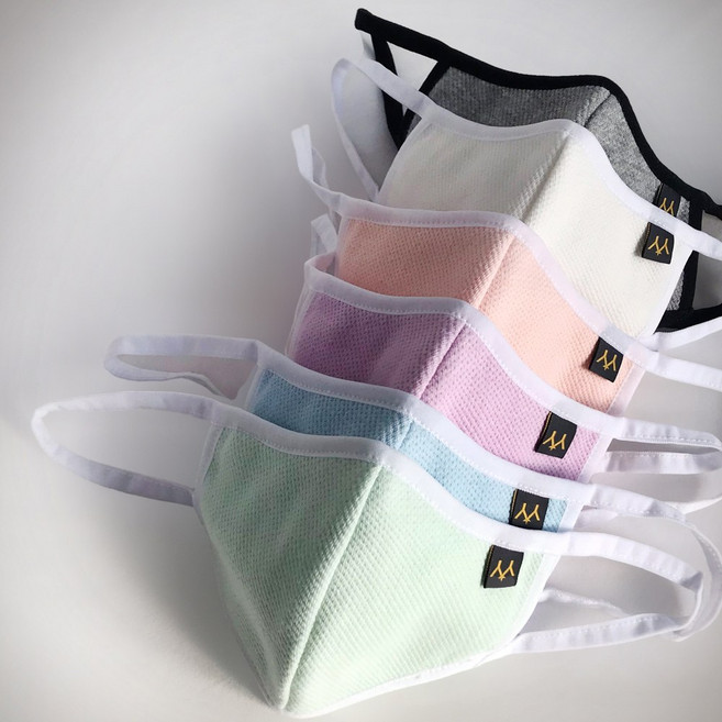 [예루예나]아동 마스크 3D 패션마스크 자가드 2매