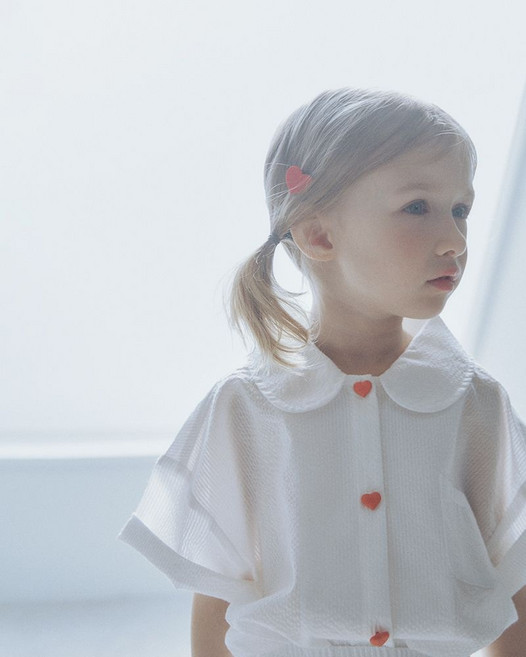 로아앤제인 시어서커크리미 셔츠RJ25MST13WHT 185164