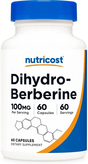 뉴트리코스트 디하이드로 베르베린 100mg 60캡슐, 1개 - 쿠팡