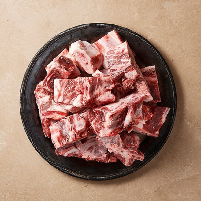 [작심밀도]횡성한우 잡뼈 2kg, 없음