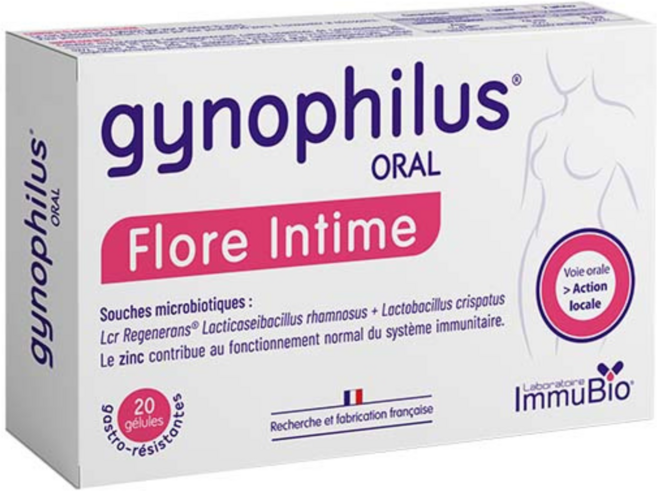 吉娜婦寶 Gynophilus Oral 私密益生菌 20粒, 3個, 20顆