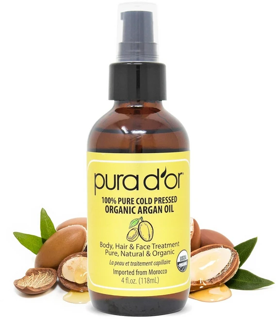 퓨라도르 유기농 모로칸 아르간 오일 118ml x 3팩 - 쿠팡