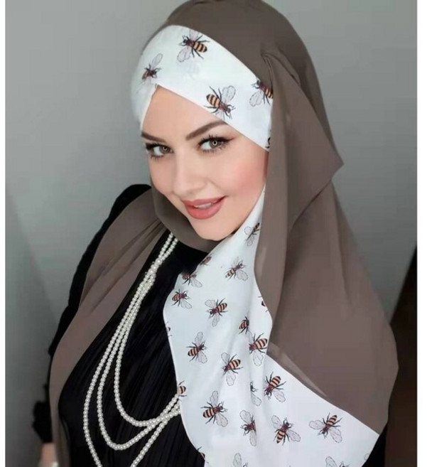 히잡 이슬람 무슬림 이란 인도 패션 쉬폰 아바야 여성 저지 드레스 터번 스카프 헤드 인스턴트 언더 캡 목도리