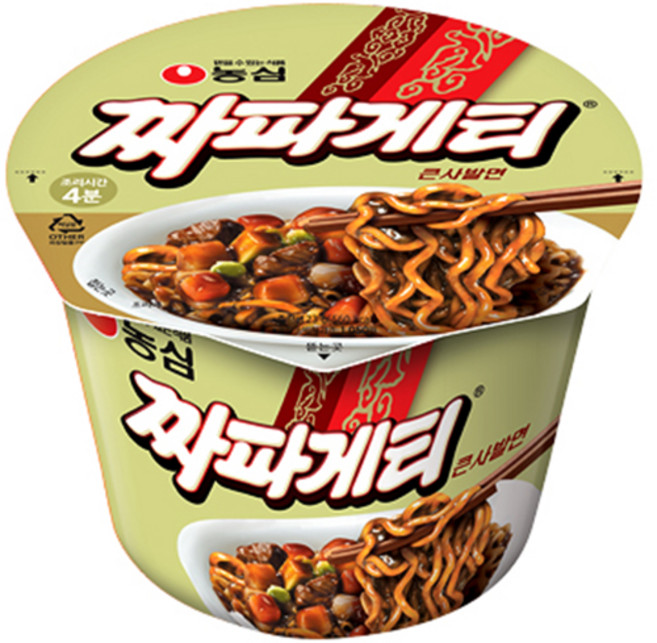 짜파게티 큰사발면 123g, 24개