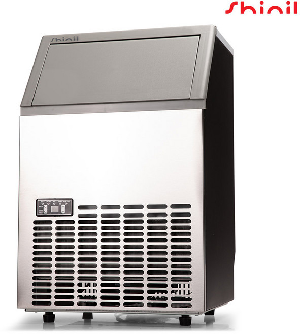 신일전자 업소용 제빙기 50kg 급속 대용량 카페 PC방 얼음 제조기 D, 자가설치(본품만발송), 추가구성없음, SIM-C50IZ - 제빙기