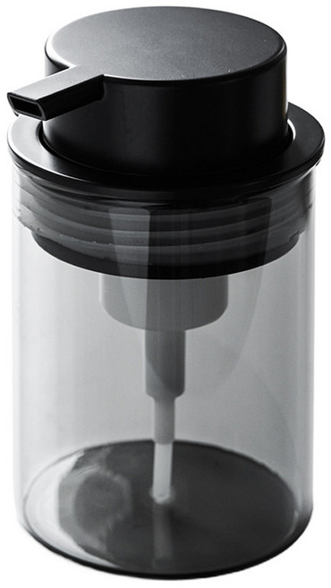 버블형 에어 글라스 디스펜서 280ml, 1개, 블랙