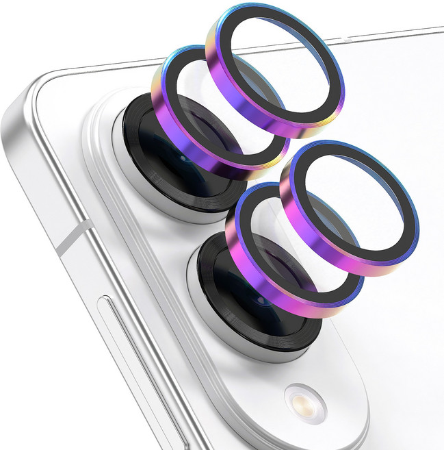 케이스박스 카메라 메탈 보호 렌즈 필름 2매, 1세트