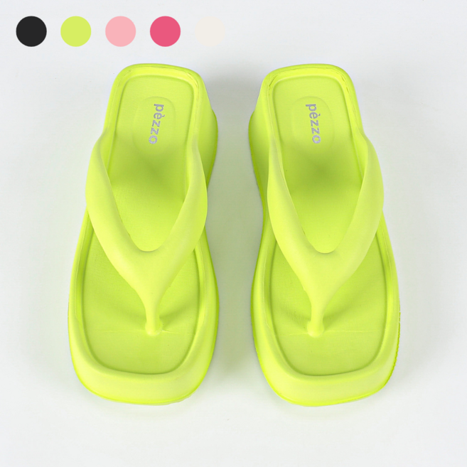 페조 여성 샌들 뮬 쪼리 EVA 에바 통굽 슬리퍼 PZSDEV 803