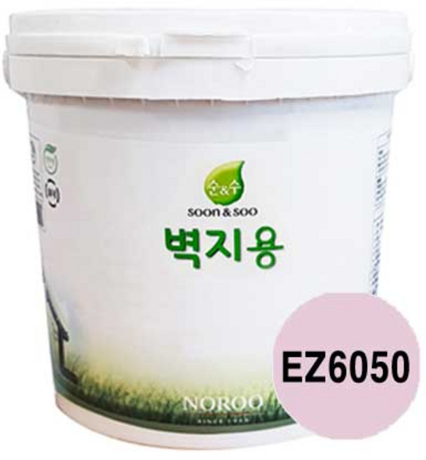 순앤수 벽지용페인트 2L 에그쉘광 친환경 벽면 곰팡이방지, EZ6050, 1개