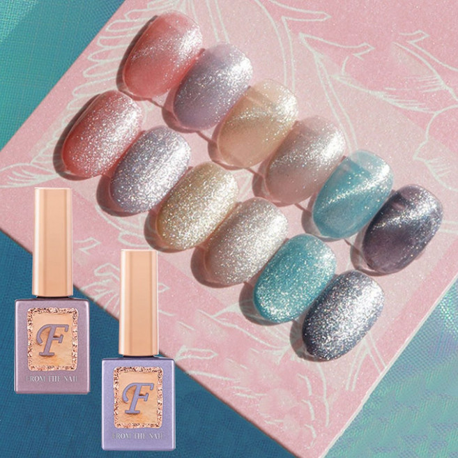 프롬더네일 네일아트 프롬더네일 자석 마그네틱 도깨비젤 14종, 도깨비젤FG-46, 1개, 10ml