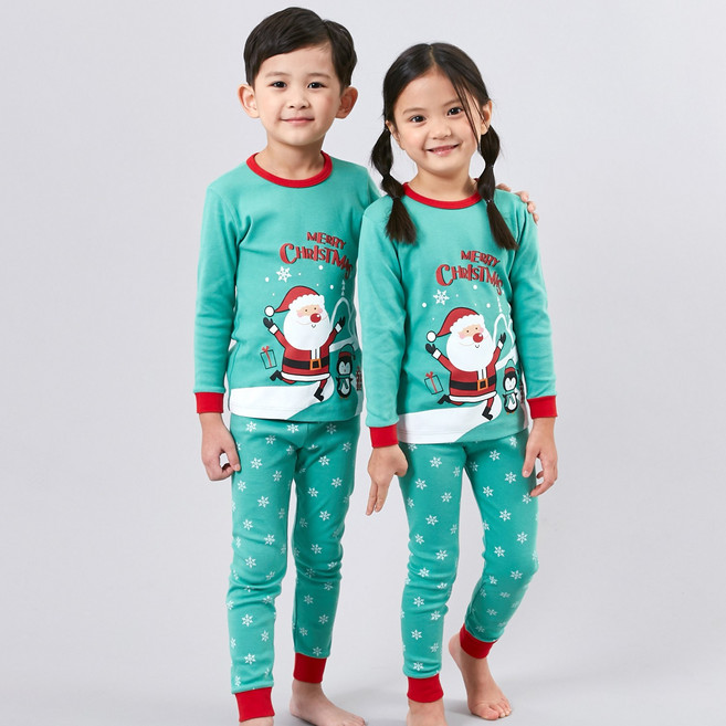 아동용 30수 후라이스 9부 실내복 상하의 세트