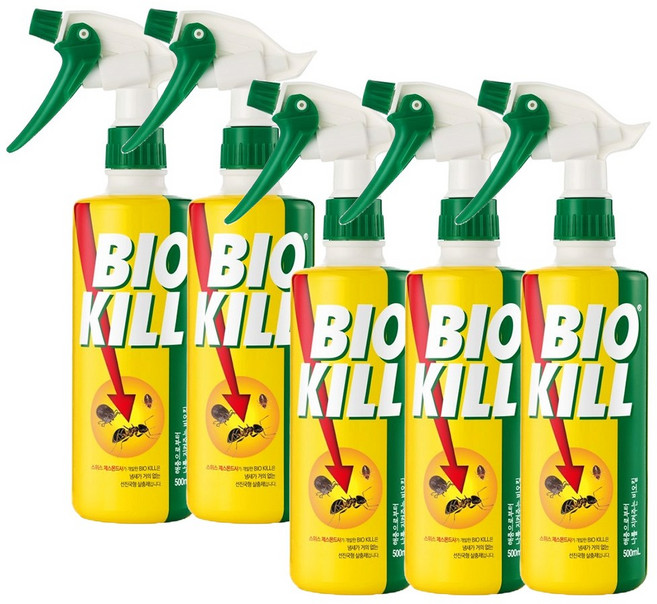 비오킬 살충제, 1개입, 5개, 500ml