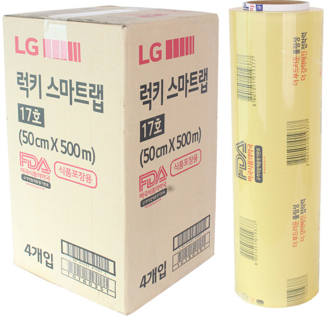 럭키 스마트 랩 업소용 대용량 스마트랩 1세트, 500m