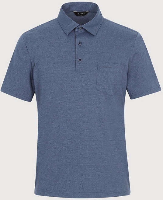 인디안 [26년 여름 최저가] 고급 폴리스판 솔리드 반팔 카라티셔츠 MIXAS5M2101BC