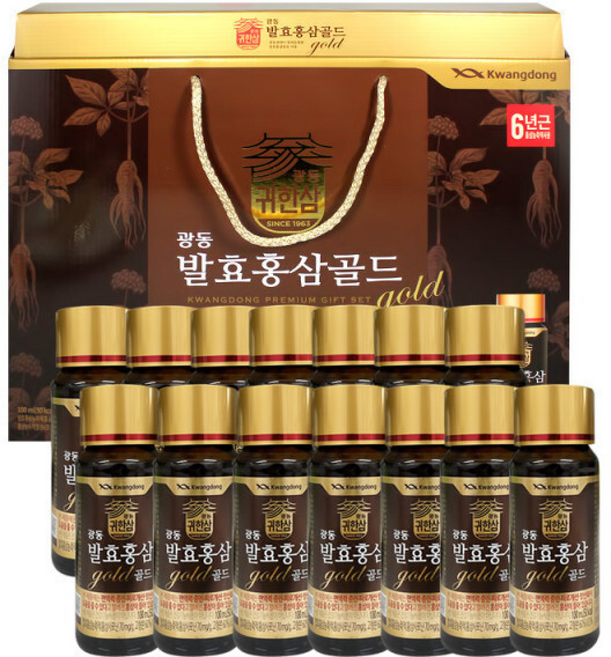 (1+1)광동 발효홍삼골드 (총 ), 1개, 100ml