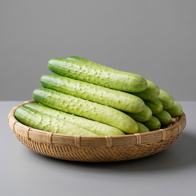 [산지직송] 국내산 백오이 백다다기 오이 특품, 1개, 2kg