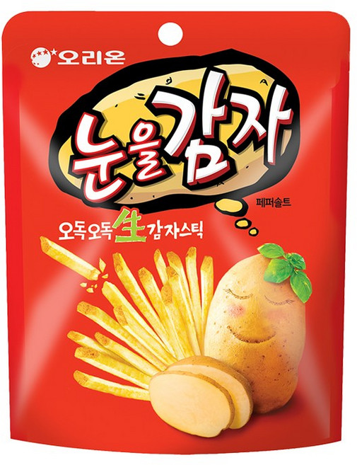오리온 눈을감자, 36g, 10개