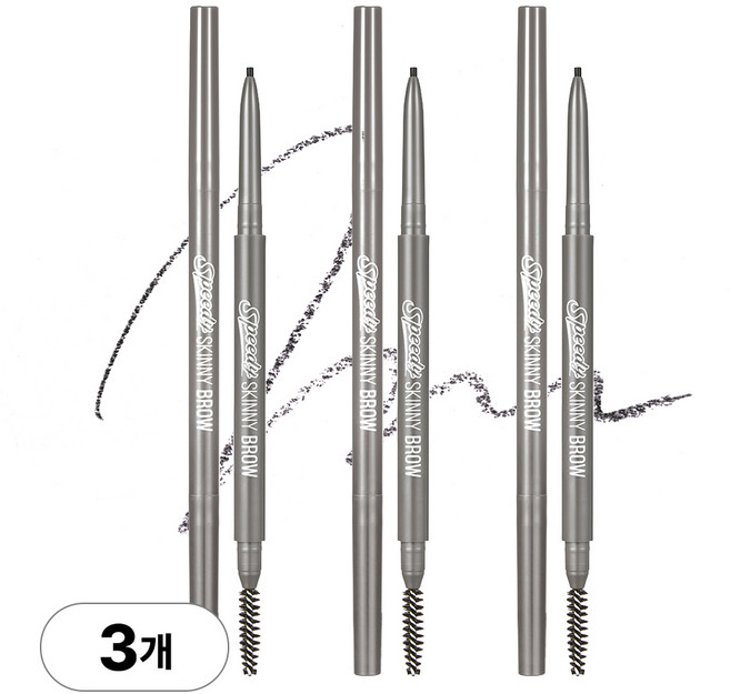 [1.5mm] 페리페라 스피디 스키니 브로우, 006 쿨그레이, 3개
