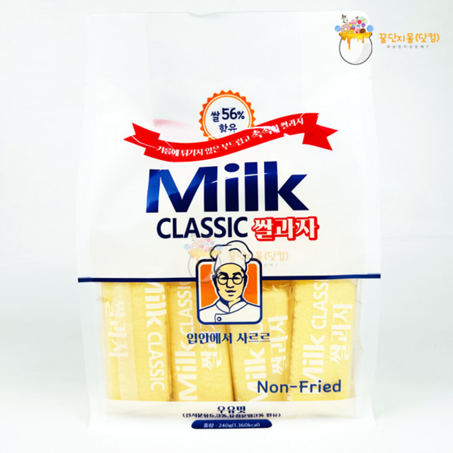 밀크클래식 쌀과자 우유맛, 240g, 3개