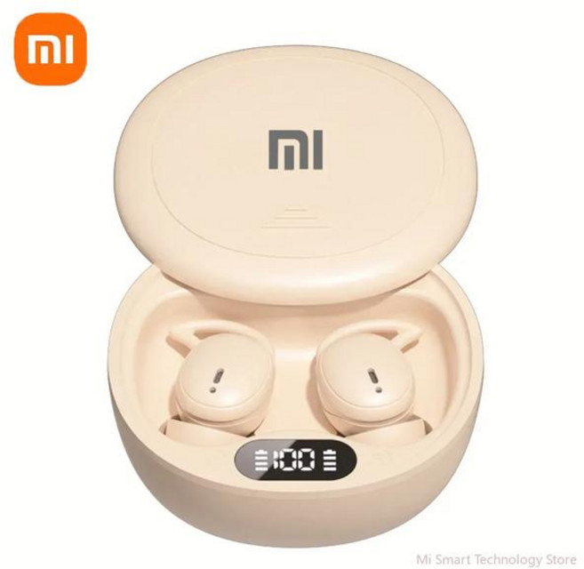 골전도보청기 노인보청기 소리증폭기 샤오미 미지아 TWS 수면 무선 이어버드 M73 블루투스 5.4 인이어 스테레오 숨겨진 이어폰 노이즈 캔슬링 헤드폰 마이크 포함, [03] Skin, 1개