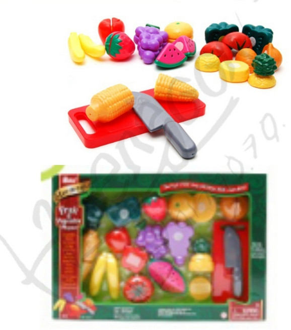 헌군 과일과야채 도마세트 영아장난감과일찍찍이