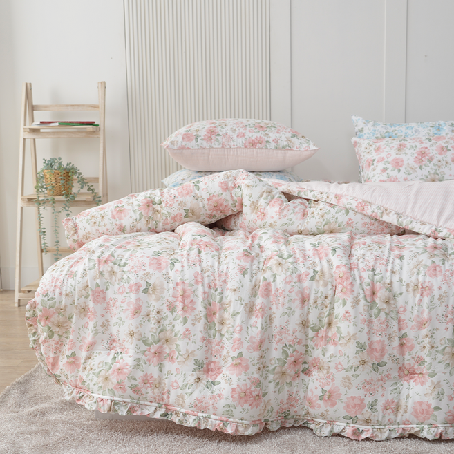 플라워이불 모달이불 리아 혼수예단 신혼침구 사계절침구