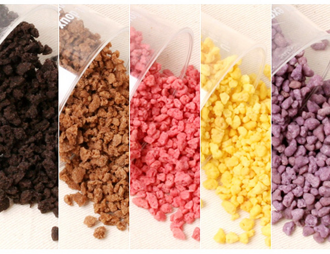 토핑 데코 크런치 5종, 1개, 100g