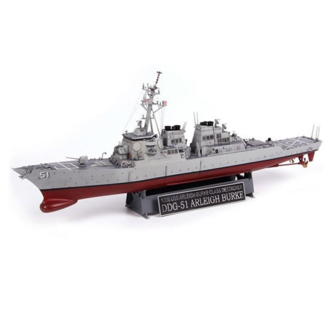 조립완구 아카데미 1대350 미해군 알레이 버크 구축함 (14406) DDG-51, 본상품