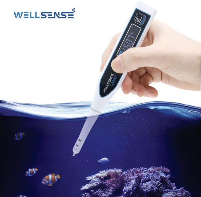 웰센스 디지털 해수 비중 염도계 해수용 바닷물 양식장 해수어 수족관 AQUA-01, 1개