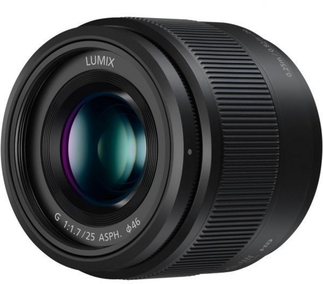 파나소닉 루믹스 25mm F1.7 | H-H025E-K 프라임 렌즈 블랙 - 마이크로 43 마운트 호환 올림푸스, Black 해외직구 _H-H025E-K, 1개