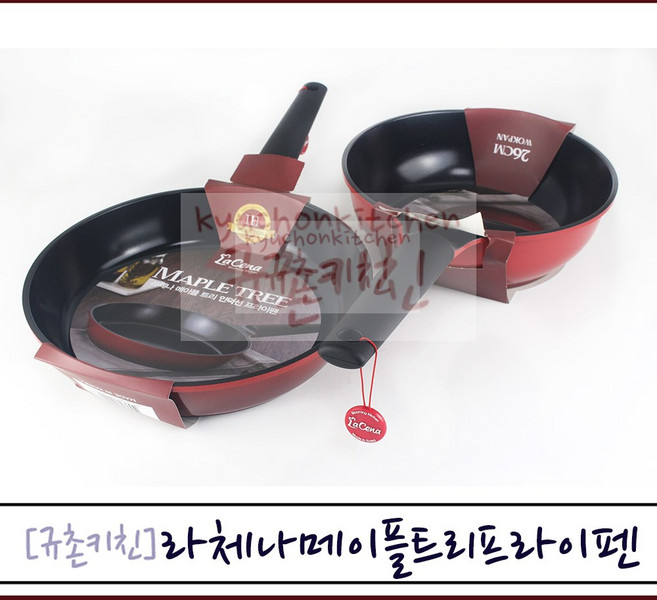 라체나 [규촌키친] 메이플트리 인덕션 IH 프라이팬(22~32cm) 궁중팬(26~30cm) 모음 (코팅팬 인덕션프라이팬 인덕션후라이팬 인덕션웍 인덕션궁중팬) 프라이팬, 1개, 프라이팬24cm