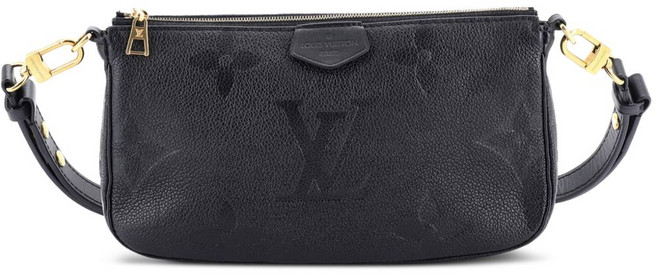 루이 비통 중고 멀티 포쉐트 악세수아 모노그램 앙프렝트 자이언트 크로스 백