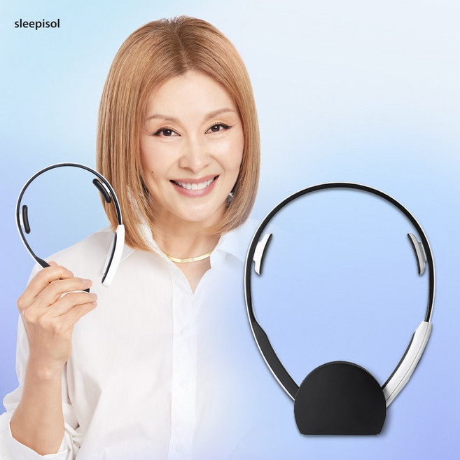 슬리피솔 플러스 미세전류 꿀잠밴드 수면관리 스트레스 완화, 1개
