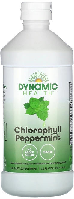 Dynamic Health Chlorophyll Peppermint 16 fl oz 473 ml, Dynamic Health, Chlorophyll, P, 473ml, 1개 - 쿠팡