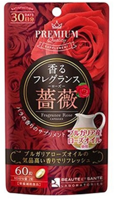 먹는향수 장미 프레그랑스 60정, 1개
