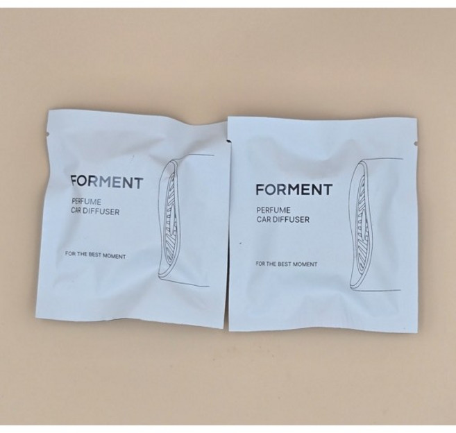 포맨트 차량용방향제 코튼허그 리필, 1개, 2개