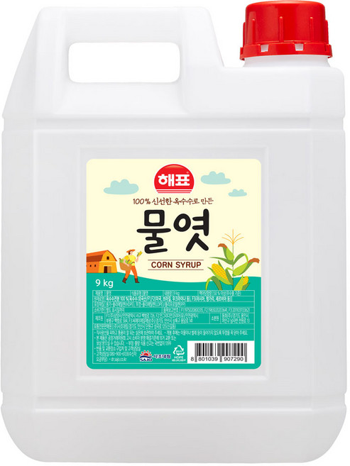 해표 물엿, 9kg, 1개